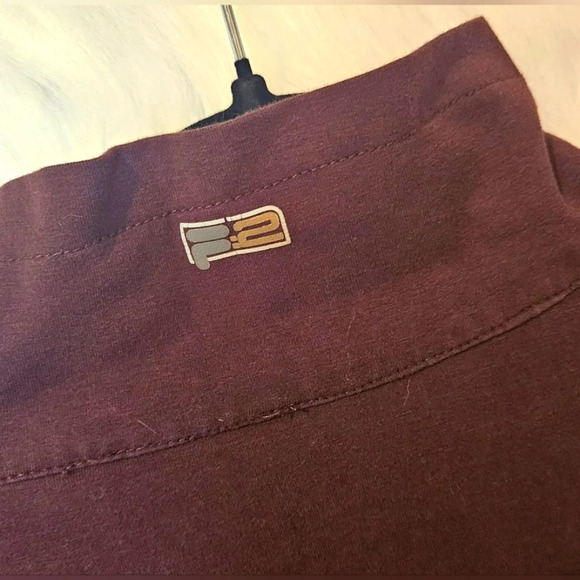 Fila F:2 Jersey Knit Deep Brown Zip-Up Sweater - Picture 4 of 6